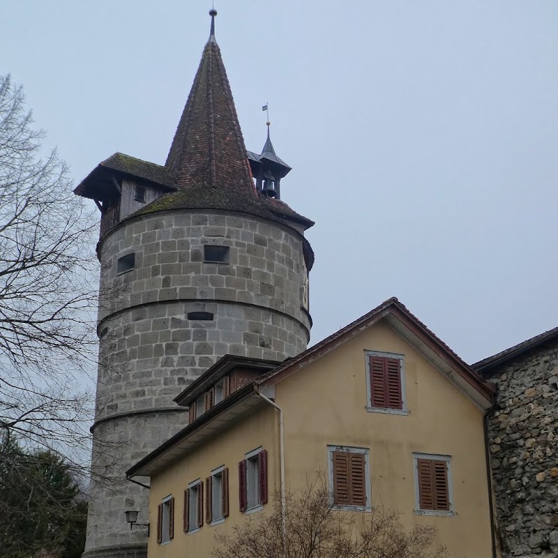 The clock tower of Saint Anna monastery