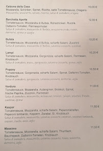 Carte du Restaurant Pizzeria Lampl à Mals