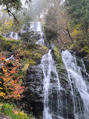 Grande cascade de Tendon à Tendon