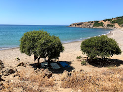 Agia Marina beach'in fotoğrafı geniş ile birlikte