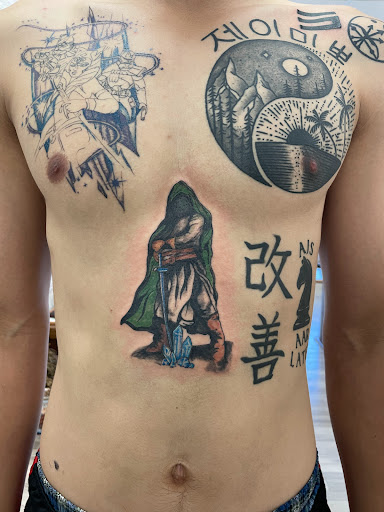 Explore back of forearm tattoo ideas, creative tattoo ideas in Birchwood, available at Old Soul Tattoo Studio, Llc