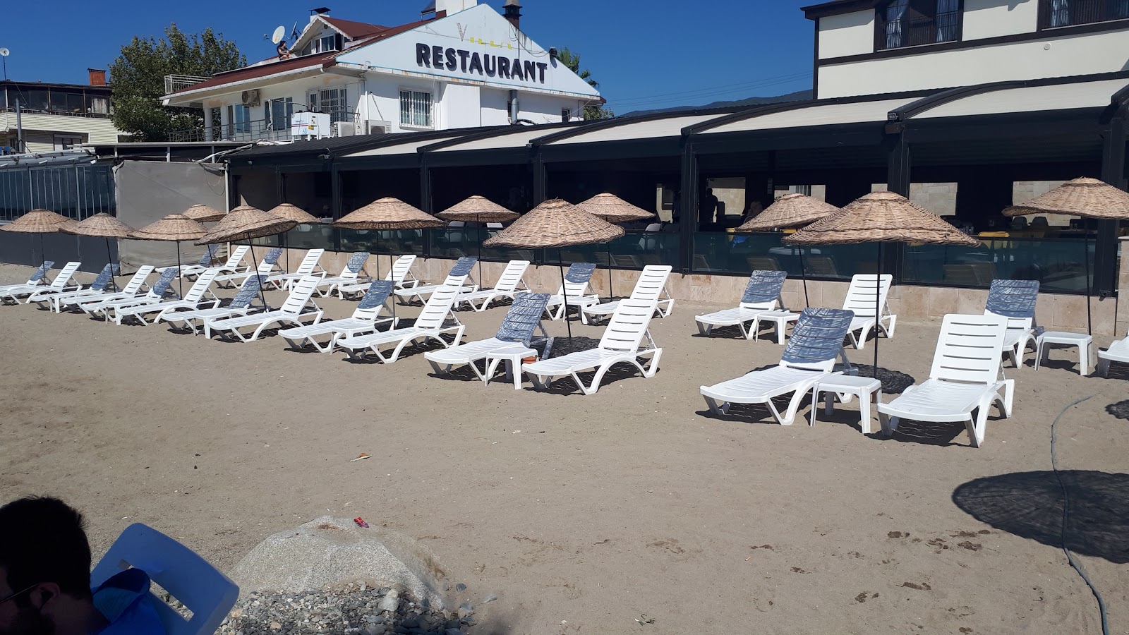 Photo of Akcay Resort beach with partly clean level of cleanliness