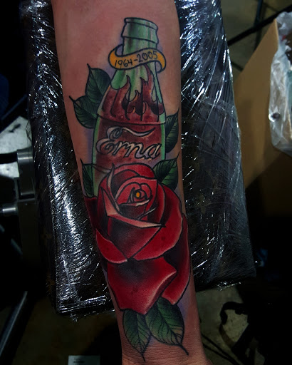 Explore snoopy and woodstock tattoo ideas, creative tattoo ideas in Snohomish, available at Unknown Tattoo Co.