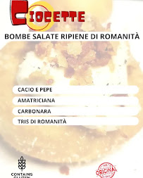 Ristorante A Casa Della Chef, naturalmente gluten free à Rome menu
