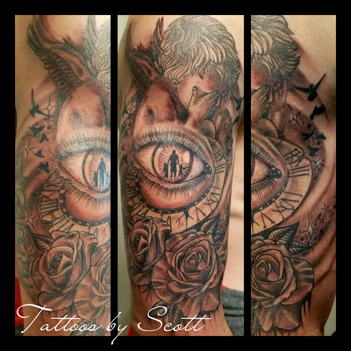 Explore tattoo ideas and designs for men, creative tattoo ideas in Houma, available at New Era Tattoo Studio