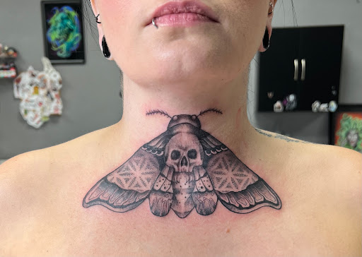 Explore alien tattoo ideas, creative tattoo ideas in Port Charlotte, available at Body Gallery Tattoo and Piercing Shop