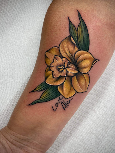 Explore florida gator tattoo ideas, creative tattoo ideas in Shelbyville, available at Stage Left Tattoo and Piercing