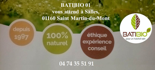 Magasin de materiaux de construction BatiBio 01 / PROST Jean-Luc Saint-Martin-du-Mont