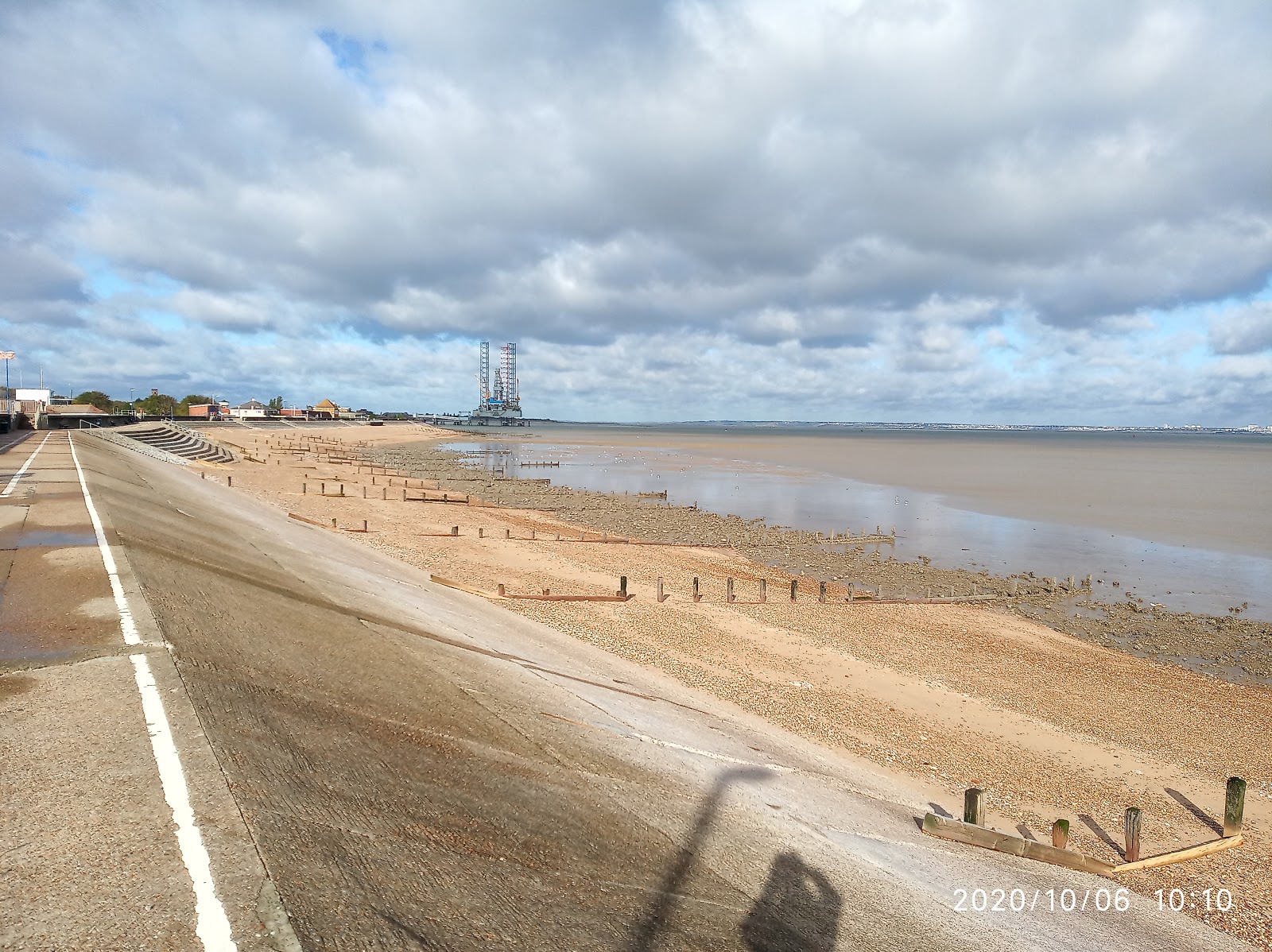 Photo of Sheerness Beach and the settlement