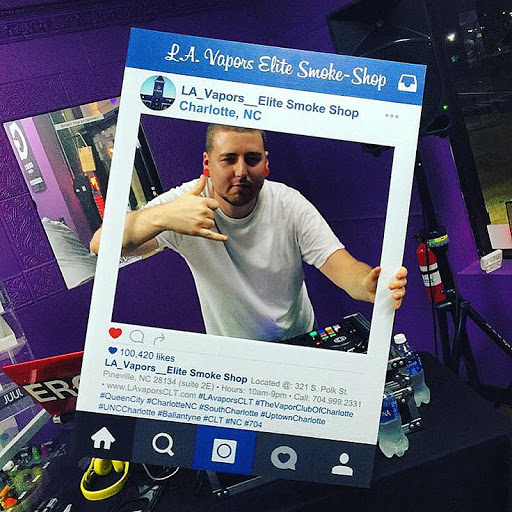 Tobacco Shop «LA Vapors Elite Smoke Shop», reviews and photos, 321 S Polk St #2e, Pineville, NC 28134, USA