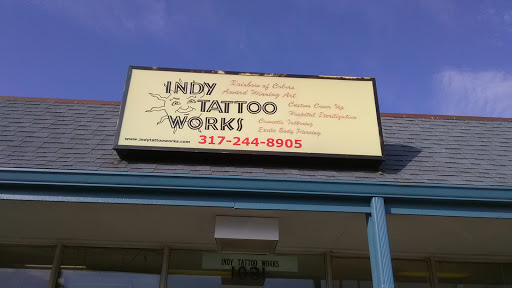 Tattoo Shop «Indy Tattoo Works», reviews and photos, 1031 N Girls School Rd, Indianapolis, IN 46214, USA