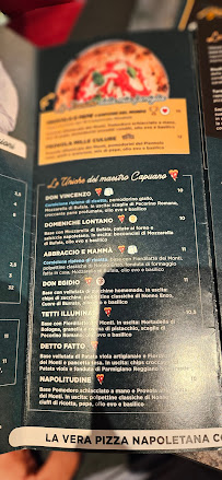 Pizzeria Vincenzo Capuano Napoli Piazza Trieste e Trento à Naples menu