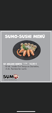 Sumo Asia Imbiss à Eppelborn menu