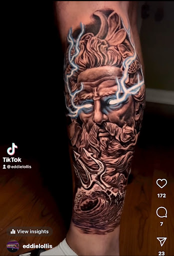 Explore st michael the archangel tattoos ideas, creative tattoo ideas in Pinellas Park, available at Lollis Studios Tattoo Company