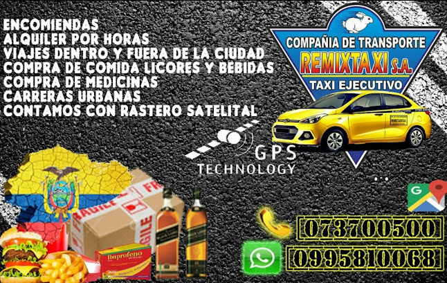 Opiniones de Remix Taxi S.A. en Machala - Servicio de taxis