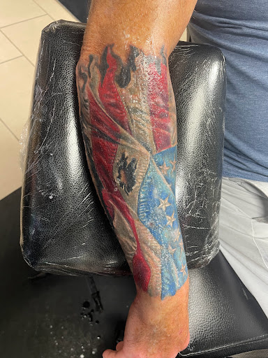 Explore tattoo word ideas for men, creative tattoo ideas in Sarasota, available at SEVEN SINS Tattoo Studio