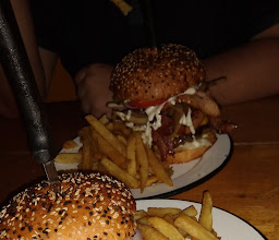 Rolling burger photo