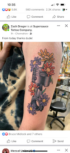 Explore tattoo ideas for female sleeve, creative tattoo ideas in Channahon, available at Supersauce Tattoo Company