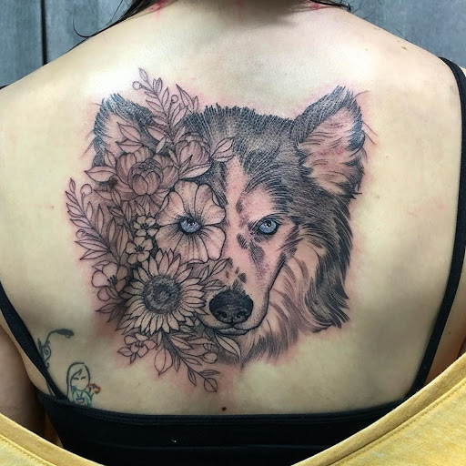 Explore wifes name tattoo ideas, creative tattoo ideas in Schaumburg, available at Atmosphere Tattoo Gallery - Schaumburg