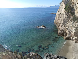 Zdjęcie Spiaggia di Punta Crena z powierzchnią niebieska czysta woda