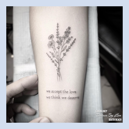 Explore name neck tattoo ideas, creative tattoo ideas in Miami Beach, available at Tattoos by Lou Miami - South Beach