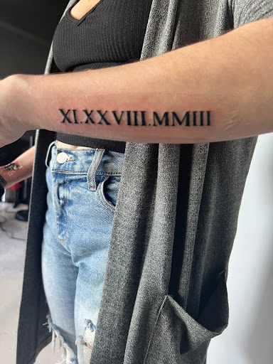 Explore number 7 tattoo ideas, creative tattoo ideas in Fort Pierce, available at Xotic Empire Tattoos