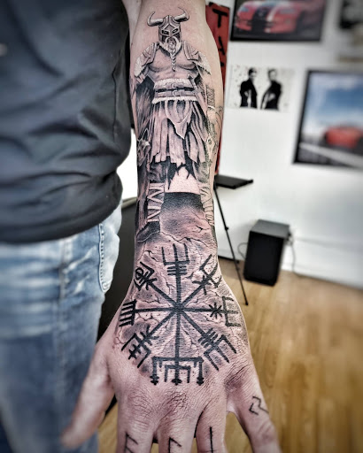 Explore eagle feather tattoo ideas, creative tattoo ideas in Roy, available at Art Of War tattoo