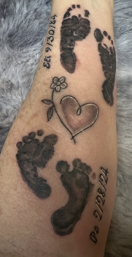 Explore family tattoo ideas for men, creative tattoo ideas in Bedford, available at Ikonic Ink Bedford