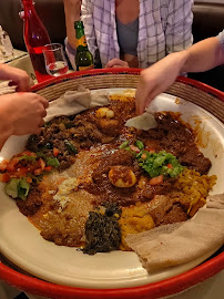 Injera du Restaurant éthiopien Menelik à Paris - n°16