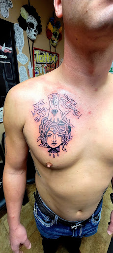 Explore 5150 tattoo ideas, creative tattoo ideas in Conway, available at Primal Urge Tattoos