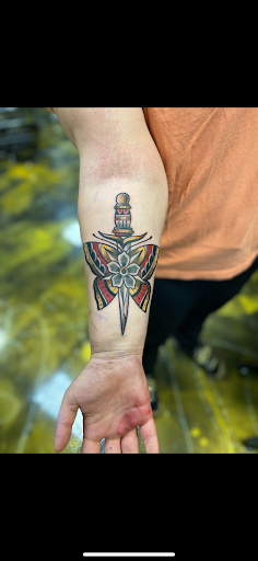 Explore nightmare before christmas tattoo ideas, creative tattoo ideas in Saint Marys, available at Empire Tattoo