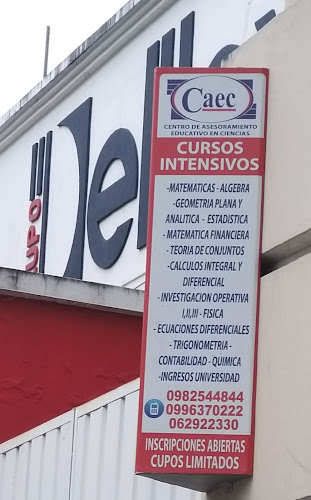 Opiniones de CENTRO DE ASESORAMIENTO EDUCATIVO EN CIENCIAS CAEC en Otavalo - Escuela