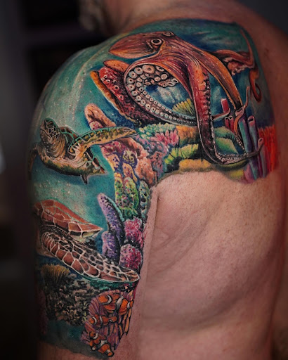 Explore grandparents tattoos ideas, creative tattoo ideas in North Brunswick, available at Orpheus Tattoo Studio