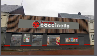 Coccinelle supermarché à Albert