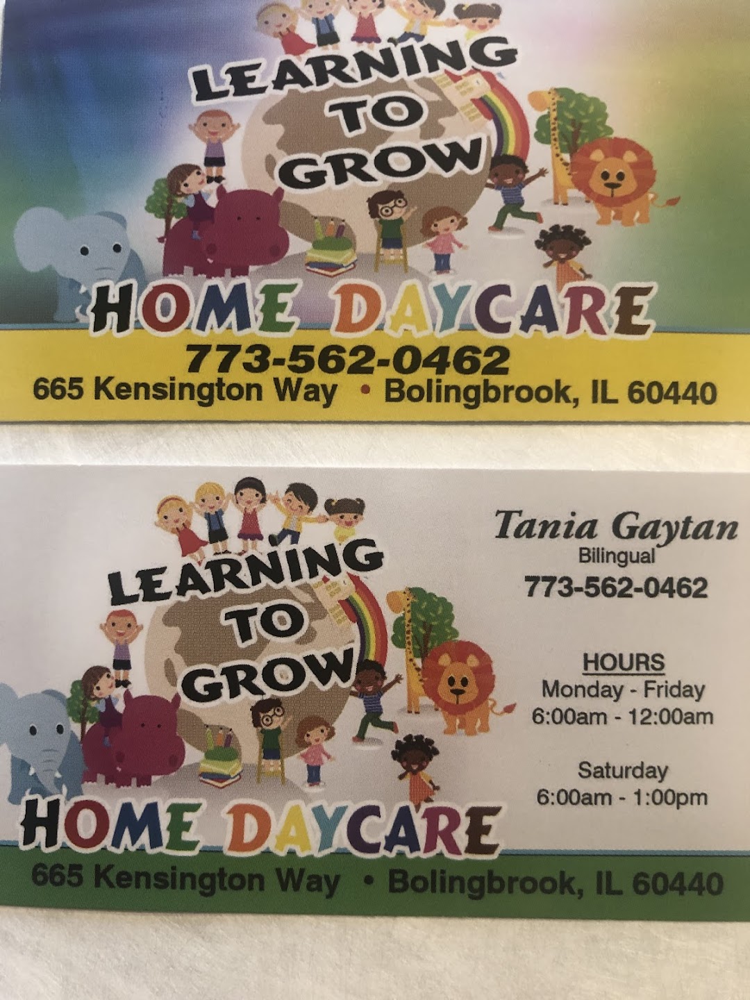 Learning To Grow Home Daycare