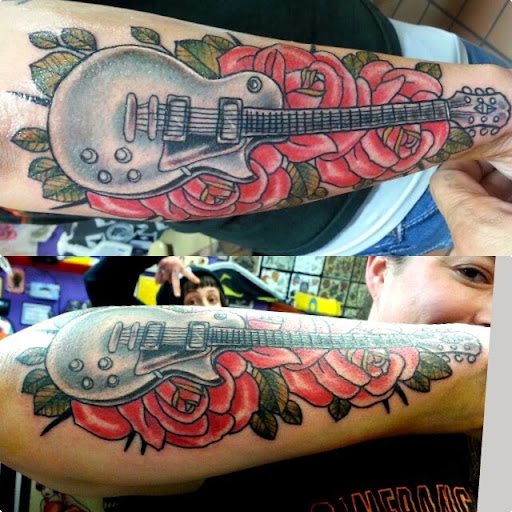 Explore chameleon tattoo ideas, creative tattoo ideas in Santa Rosa, available at Avenue Tattoo