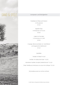 Restaurant sand & seele à Oberursel (le menu)