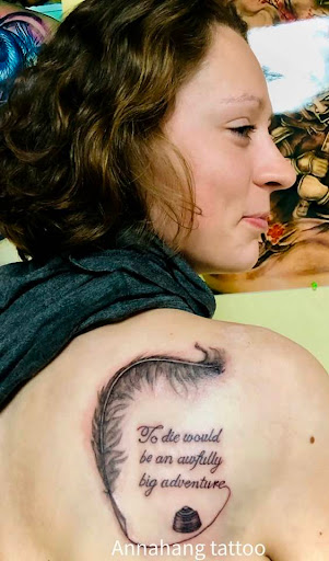 Explore dagger tattoo ideas, creative tattoo ideas in Garden Grove, available at Anna Hang Tattoo