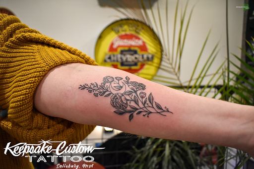 Explore arm ditch tattoo ideas, creative tattoo ideas in Salisbury, available at Keepsake Custom Tattoo & Body Piercing Laser Tattoo Removal