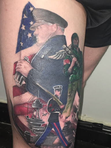 Explore 40k tattoo ideas, creative tattoo ideas in Savannah, available at Tatlyfe Studios