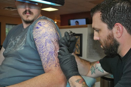 Explore 1981 tattoo ideas, creative tattoo ideas in Concord, available at The Gallery Tattoo Studio