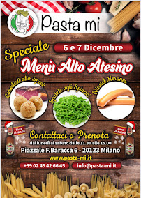 Restauration rapide Pasta mi à Milan - menu / carte