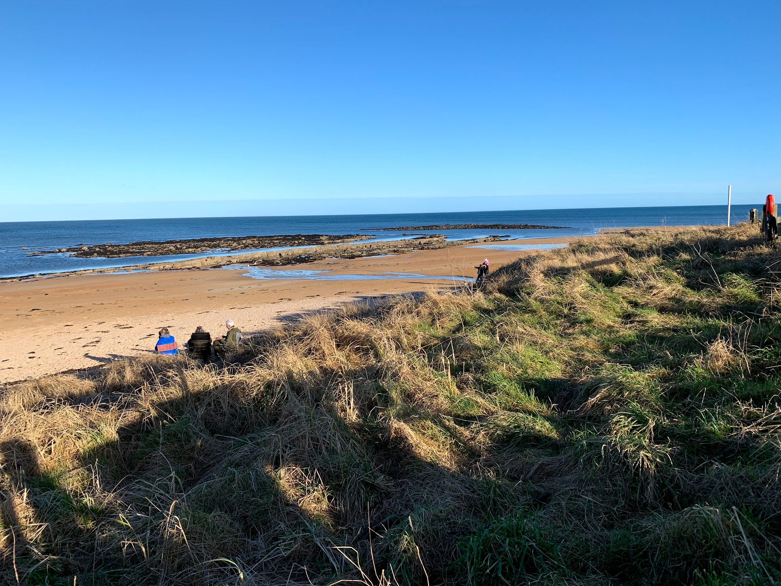 Valokuva Kingsbarns Beachista. - hyvä lemmikkiystävällinen paikka lomalle