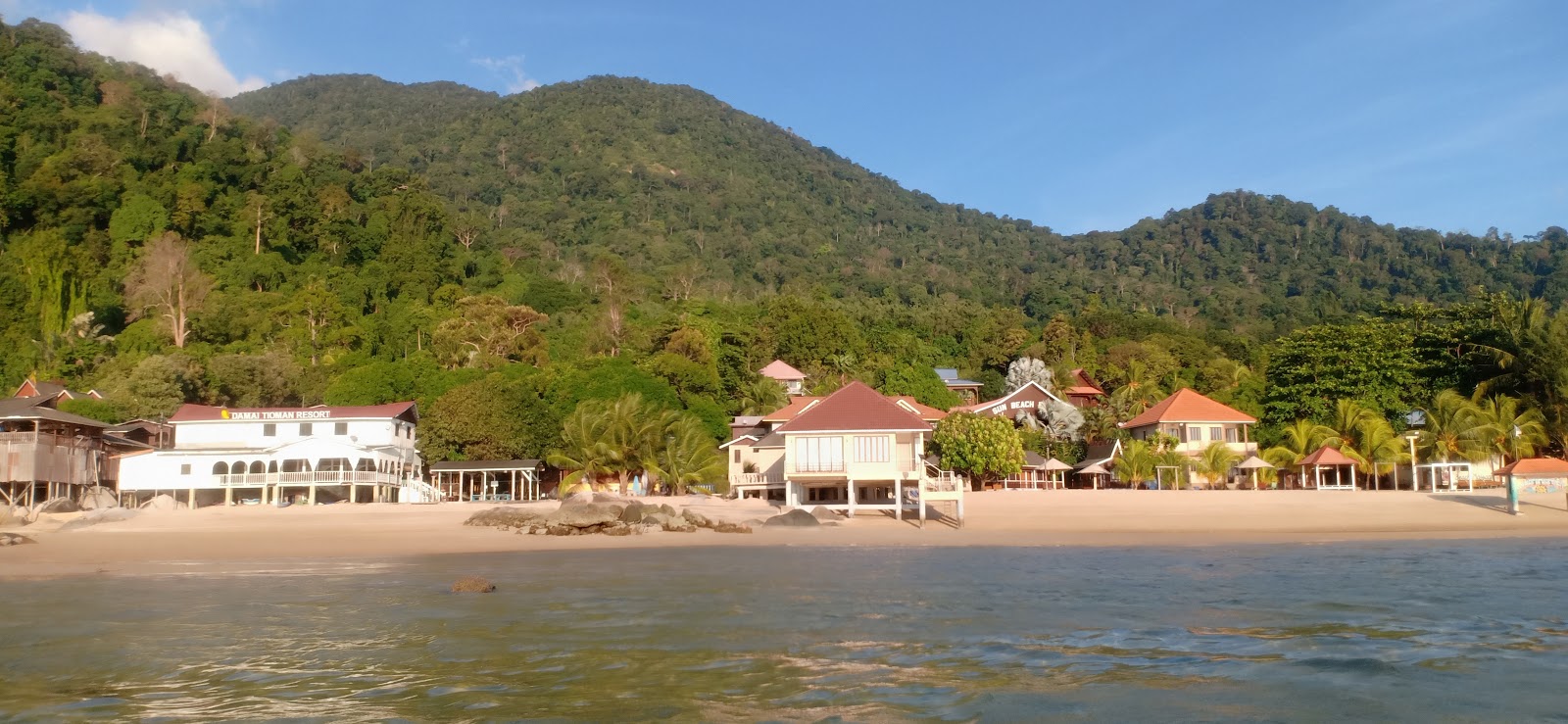 Photo of Coral Beach Tioman and the settlement