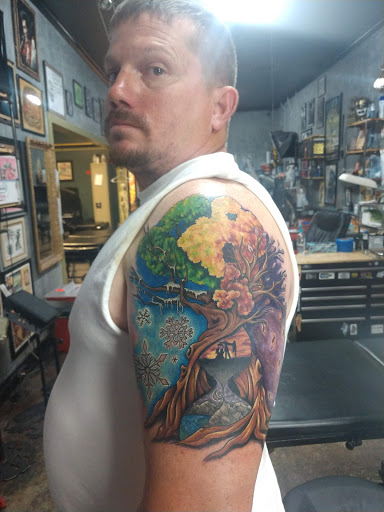 Explore beaver tattoo ideas, creative tattoo ideas in Odessa, available at Heart And Dagger Tattoo