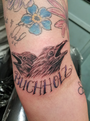 Explore ghostface tattoo ideas, creative tattoo ideas in Olympia, available at Primeval Ink Tattoo