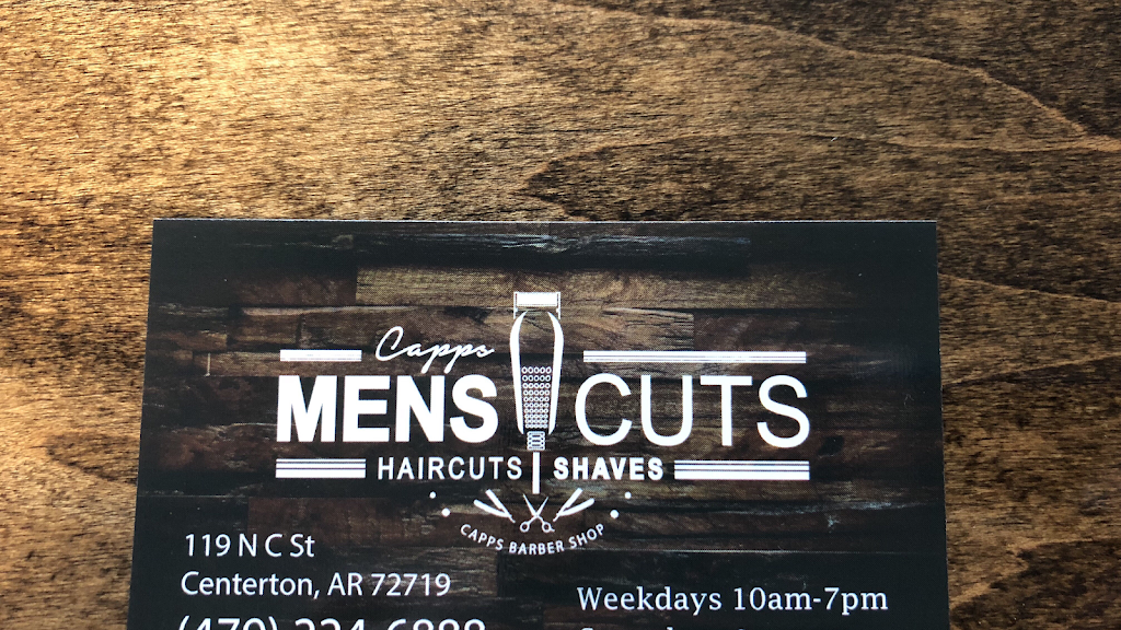 Capps Mens Cuts Centerton 72719