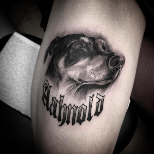 Explore tattoo ideas for initials, creative tattoo ideas in Cedar Falls, available at The Iron Quill Tattoo Parlor