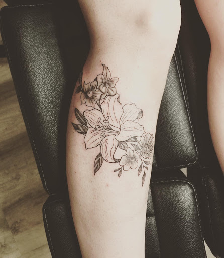 Explore lana del rey tattoo ideas, creative tattoo ideas in College Station, available at Sacred Sisters Tattoo Studio