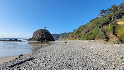 Photo de Larson Creek beach Oregon zone sauvage